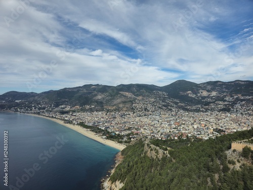 Fototapeta Naklejka Na Ścianę i Meble -  alanya city
