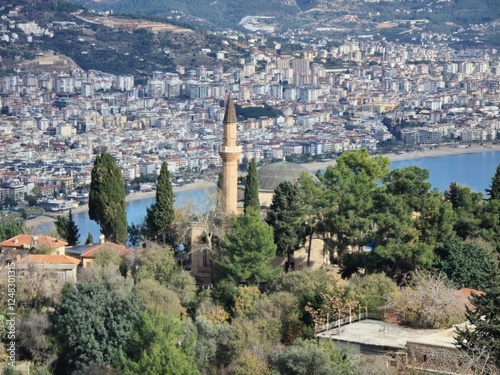 Fototapeta Naklejka Na Ścianę i Meble -  alanya city