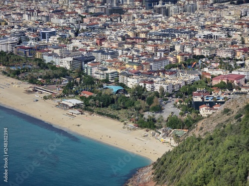 Fototapeta Naklejka Na Ścianę i Meble -  alanya city