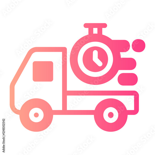 Fast Delivery gradient icon