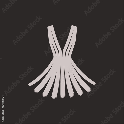 Elegant Fashion Designer Boutique Brand Logo Template - Stylish, Modern Vector Illustration for High-End Apparel and Clothing Line Branding