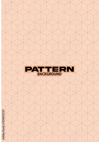 Abstract simple geometric vector seamless pattern with gold line texture on white background. Light modern simple wallpaper, bright tile backdrop, monochrome graphic element