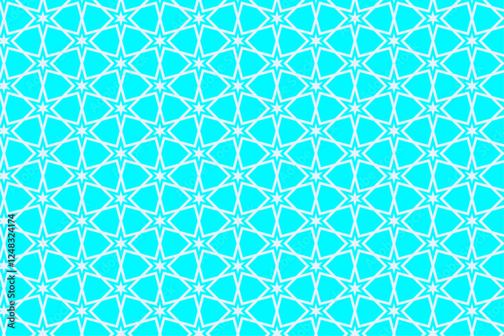 Abstract blue and purple box packaging pattern design 