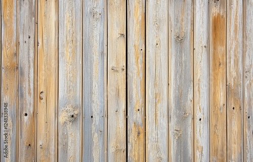 Aged weathered wooden plank wall exterior