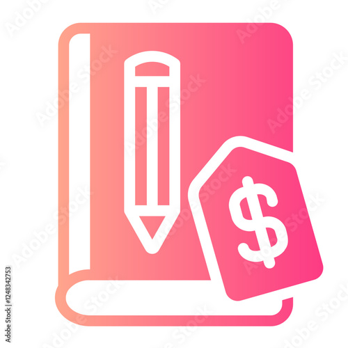 Book gradient icon