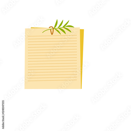 blank note paper