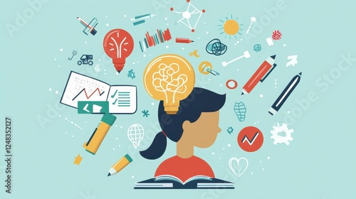 Deep learning algorithm analyzing a student s learning style to create a personalized education plan