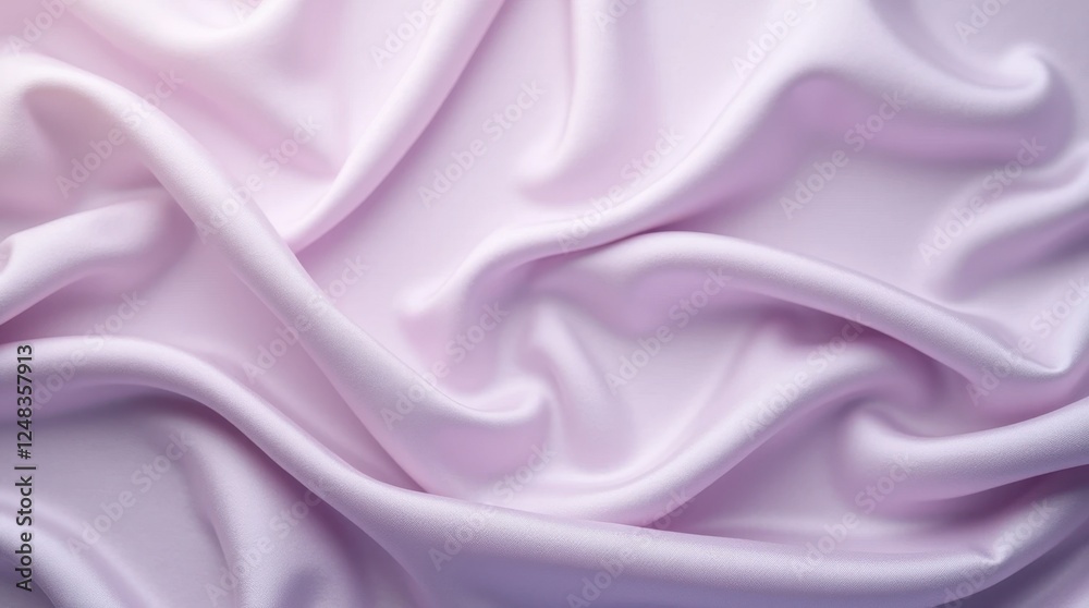 Obraz premium Soft Pastel Lavender Silk Fabric Texture