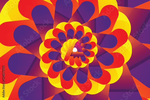 Colorful abstract background for social media, print media and t-shirt mockup