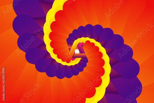 Colorful abstract background for social media, print media and t-shirt mockup