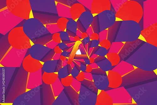 Colorful abstract background for social media, print media and t-shirt mockup