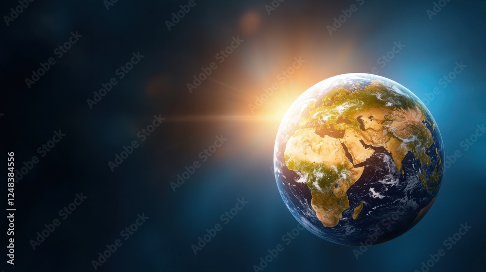 A global sphere made of interconnected renewable energy elements symbolizing the adoption of clean technology and sustainable environmental practices for a greener future A global sphere made of interconnected renewable energy elements symbolizing the adoption of clean technology and sustainable environmental practices for a greener future