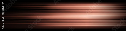 Horizontal motion blur with warm orange and red hues on a dark background. The glowing streaks sense of speed, energy, and futuristic motion
