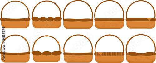 Wicker Basket Illustration