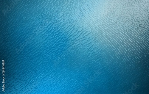 A plain background showcasing the textured blue hammer tone of abstract translucent glass