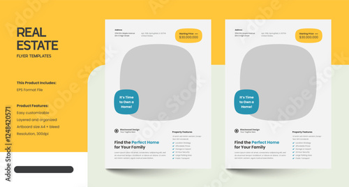 Real Estate Flyer Design Template