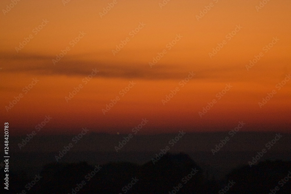 sunset in the mountains sunset in the mountains