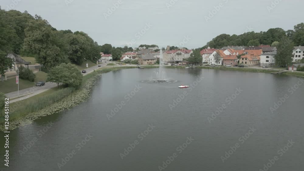 Talsi city of Latvia in the month of June