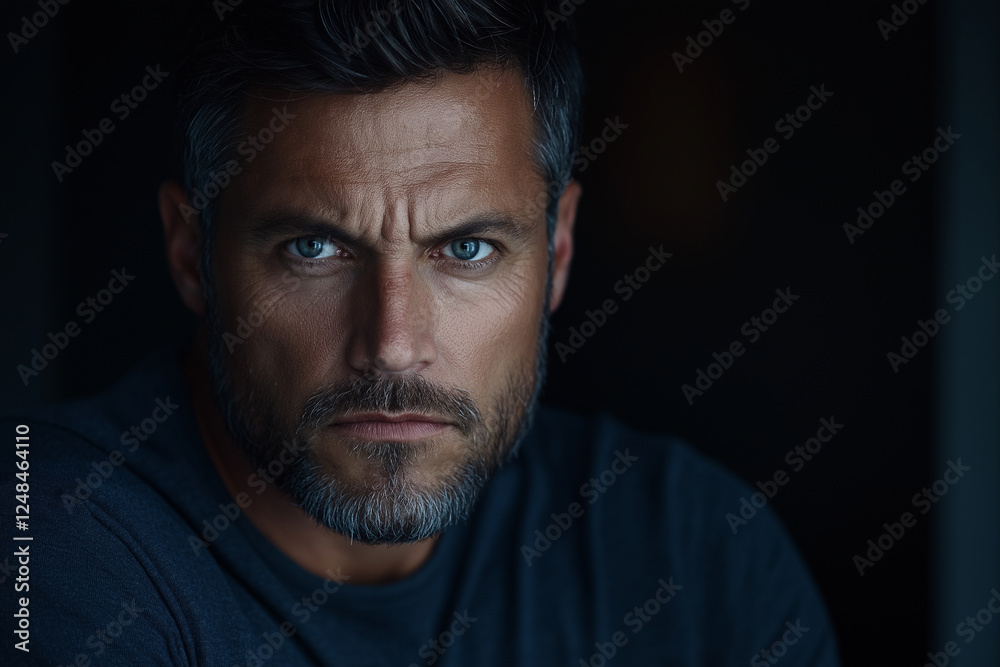 A man with a beard and glasses is looking at the camera A man with a beard and glasses is looking at the camera
