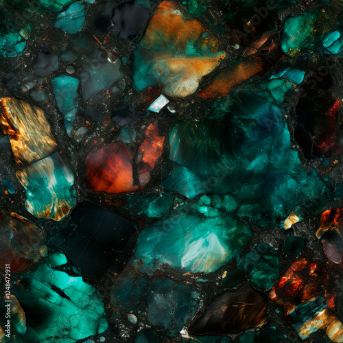 seamless abstract colorful background