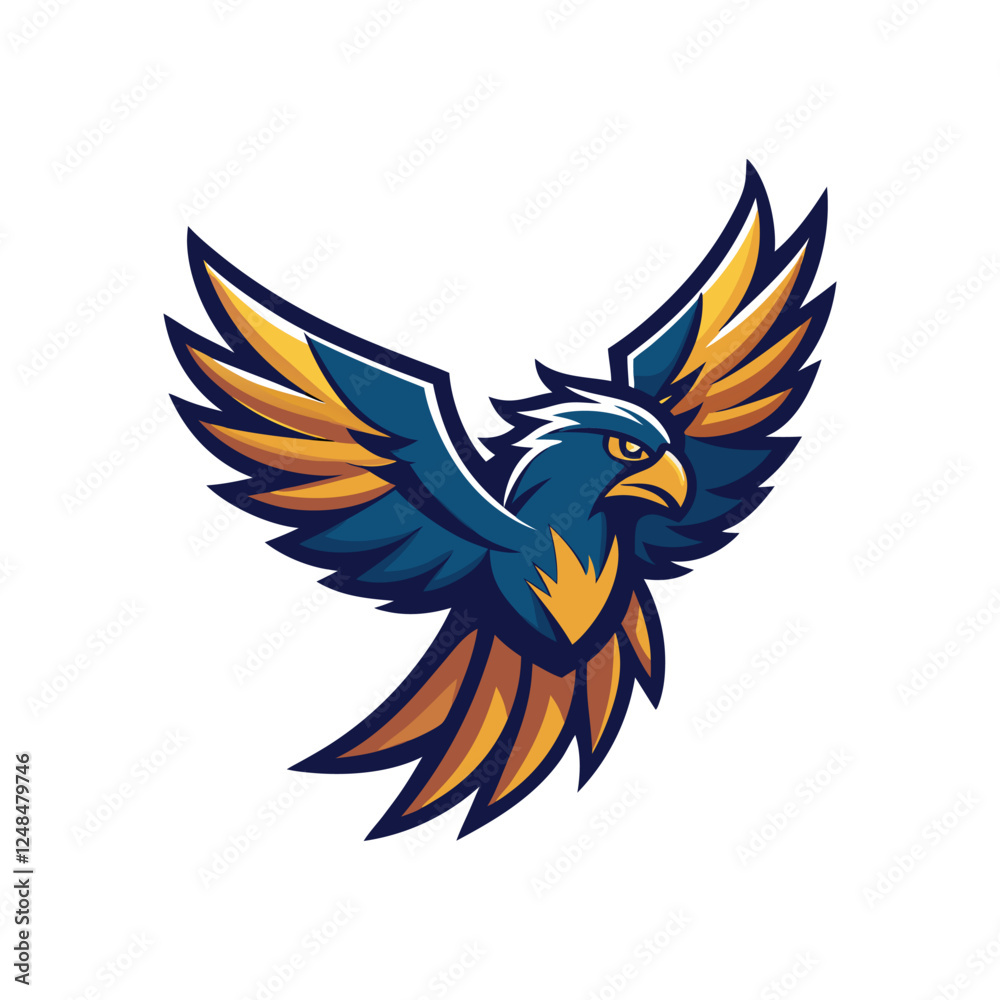 Obraz premium eagle in the form of an eagle