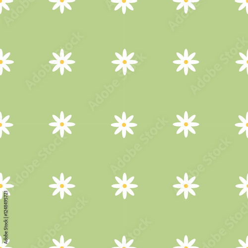 Set of flowers. Abstract origami flowers icons background. Pattern doodle flat style for banners, wallpaper, posters, websites, online shopping. Vector illustration design and creative idea ,eps 10.