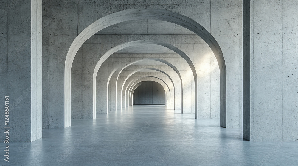 dark concrete surface abstract street tunnel 3d render illustration dark concrete surface abstract street tunnel 3d render illustration