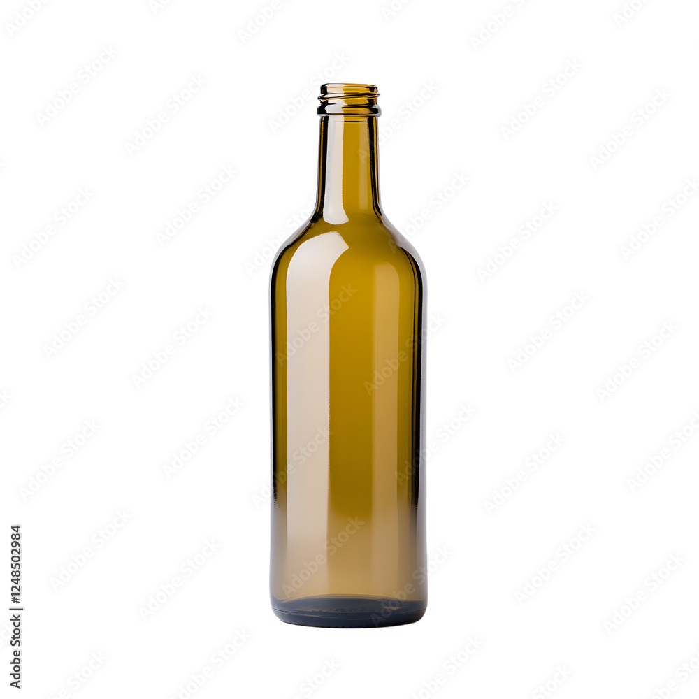 Glass bottle with a clean white background, showcasing its transparent design and smooth surface.
Glass bottle with a clean white background, showcasing its transparent design and smooth surface.