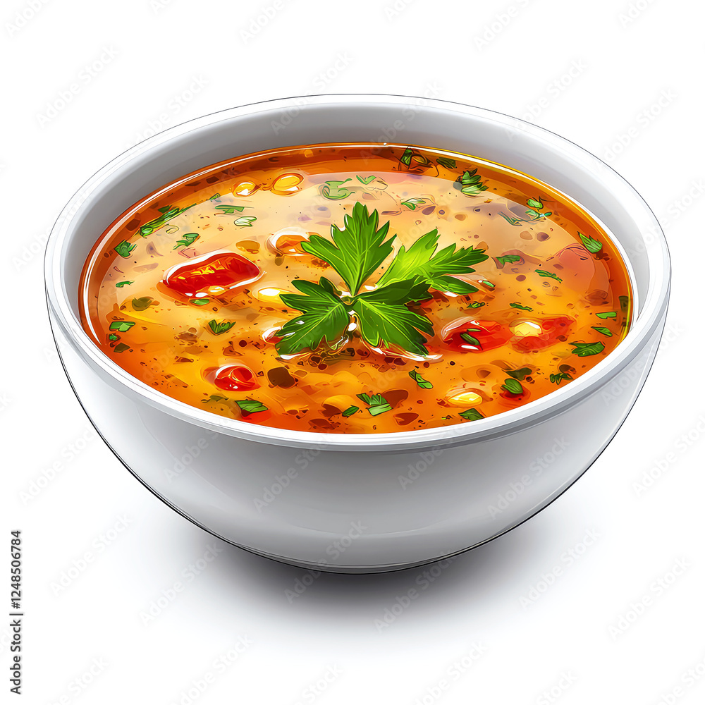 Aromatic Vegetable Soup in a Bowl: A Culinary Delight, Perfect for a Cozy Meal Aromatic Vegetable Soup in a Bowl: A Culinary Delight, Perfect for a Cozy Meal