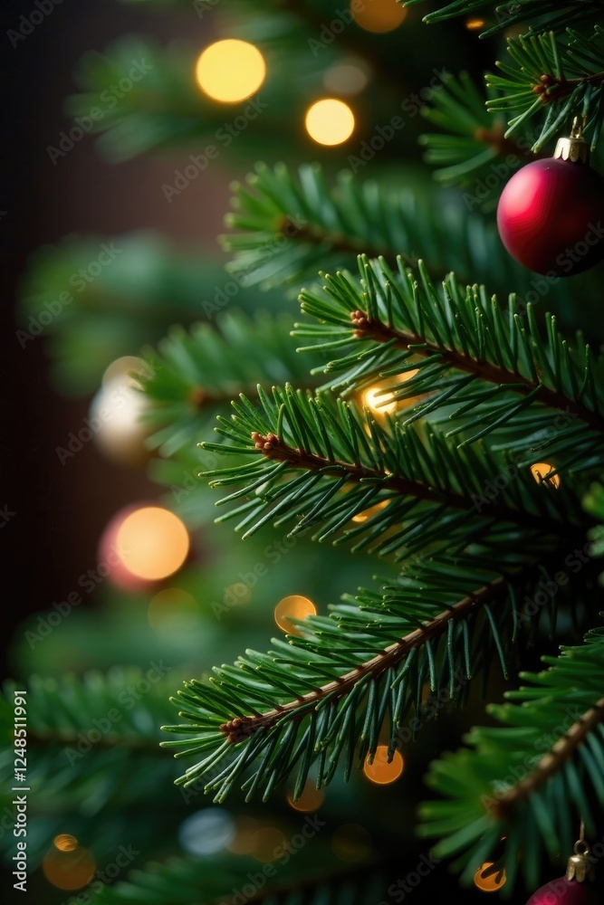 Aromatic scents of pine and cinnamon fill the air around the Christmas tree, festive, pine Aromatic scents of pine and cinnamon fill the air around the Christmas tree, festive, pine