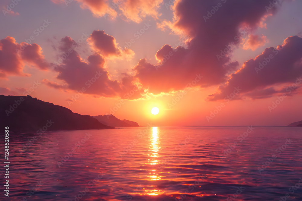 The sky ablaze with a vibrant sunset, a perfect backdrop for contemplation and wonder. The sky ablaze with a vibrant sunset, a perfect backdrop for contemplation and wonder.