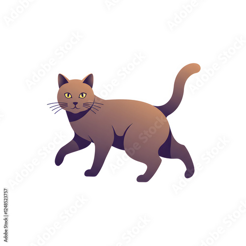 Cat Vector design with a white background