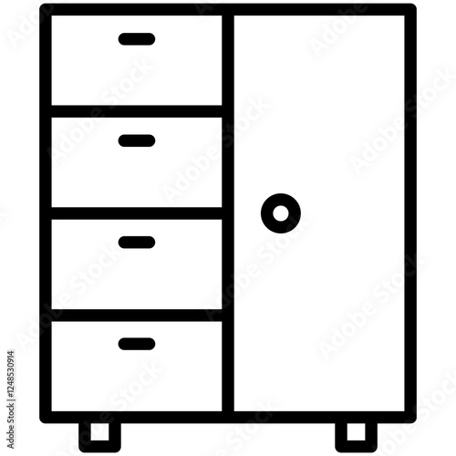 Closet Outline Icon