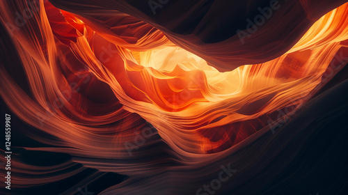 Natural Beauty of Antelope Canyon's Eroded Walls