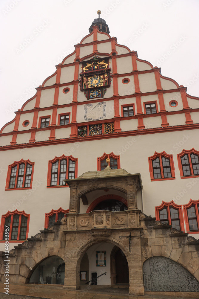 Altes Rathaus im vogtländischen Plauen