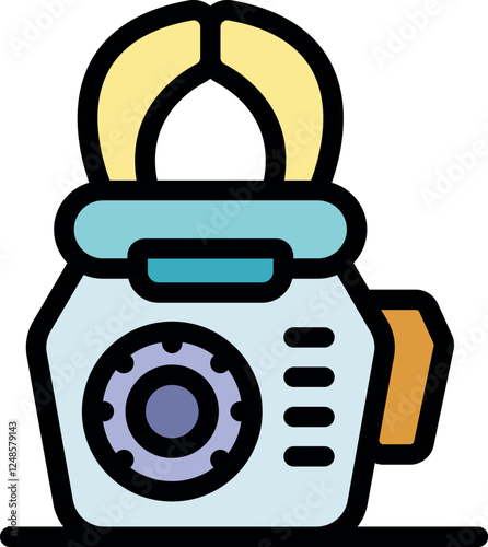 Secure combination lock safeguarding important belongings while exploring new destinations