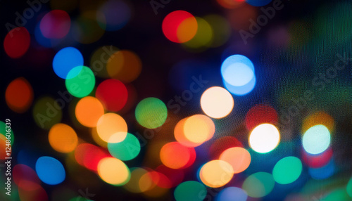 Abstract background with light bokeh, part 5