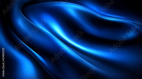 Wallpaper Mural The 3D wave design adds depth and dimension to the elegant backdrop. Torontodigital.ca