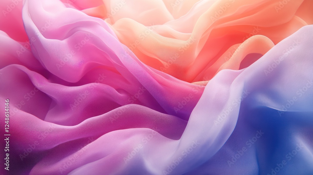 Fototapeta premium Abstract colorful fabric texture.