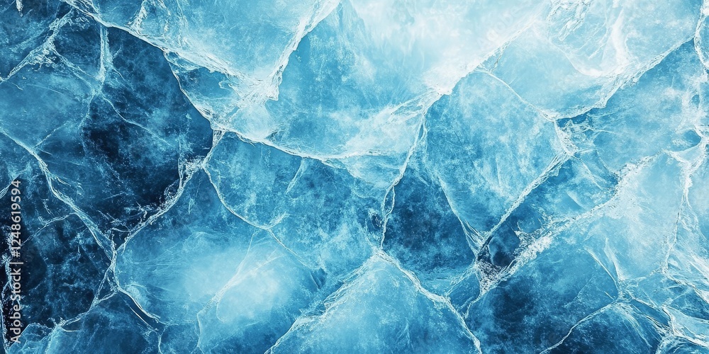 Fototapeta premium Flat lay mock-up perfect for winter-themed designs.