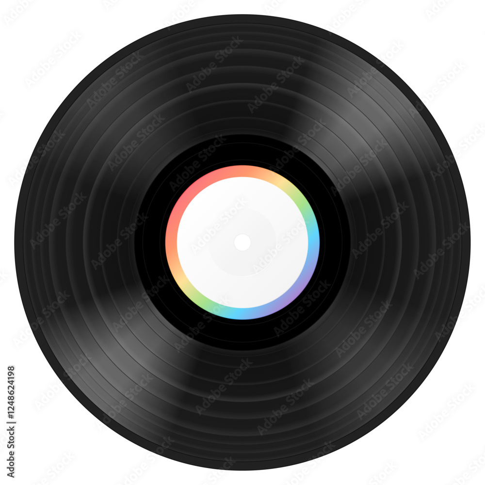 Fototapeta premium Vinyl LP. Vector illustration.