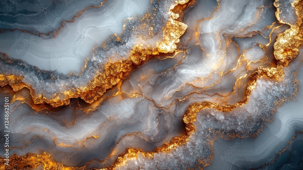 Abstract grey and gold marble texture. Abstract grey and gold marble texture.