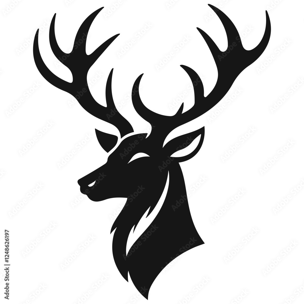 deer silhouette vector deer silhouette vector