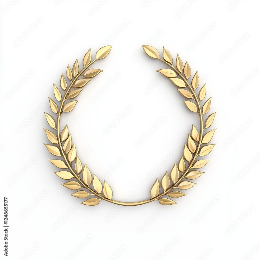 Exquisite Golden Laurel Wreath: A Timeless Symbol of Honor and Achievement Exquisite Golden Laurel Wreath: A Timeless Symbol of Honor and Achievement