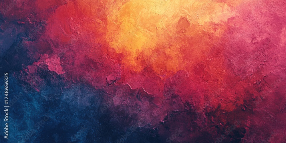 Fototapeta premium Vibrant abstract art piece featuring bold colors and dynamic texture in a contemporary artistic expression