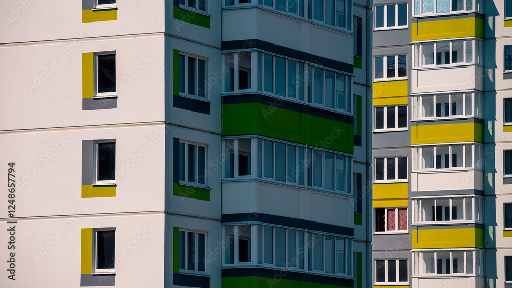 wall of a modern building abstract architectural background wall of a modern building abstract architectural background