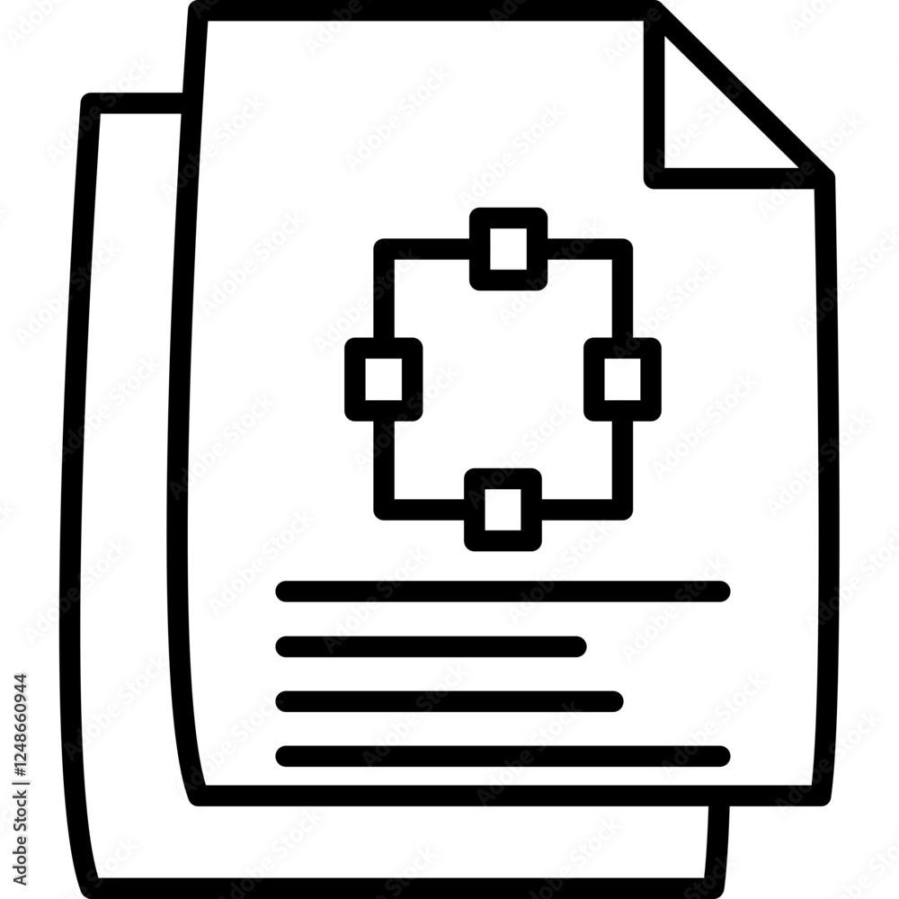 Scenario Planning Icon Scenario Planning Icon