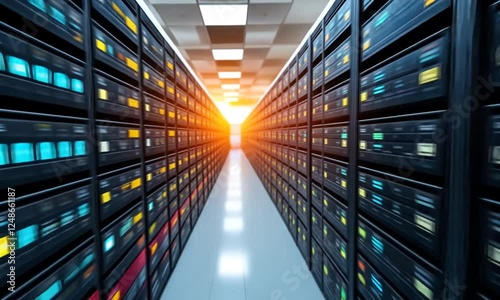 computer network server room