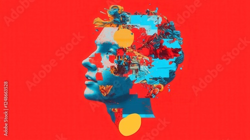 Wallpaper Mural AI Language Bridges, innovative tools empowering seamless communication across cultures, featuring clean design, minimalist vector elements, promoting global connection and understanding Torontodigital.ca