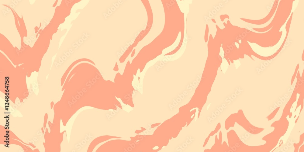 Abstract Peach and Cream Marble Texture Background Abstract Peach and Cream Marble Texture Background